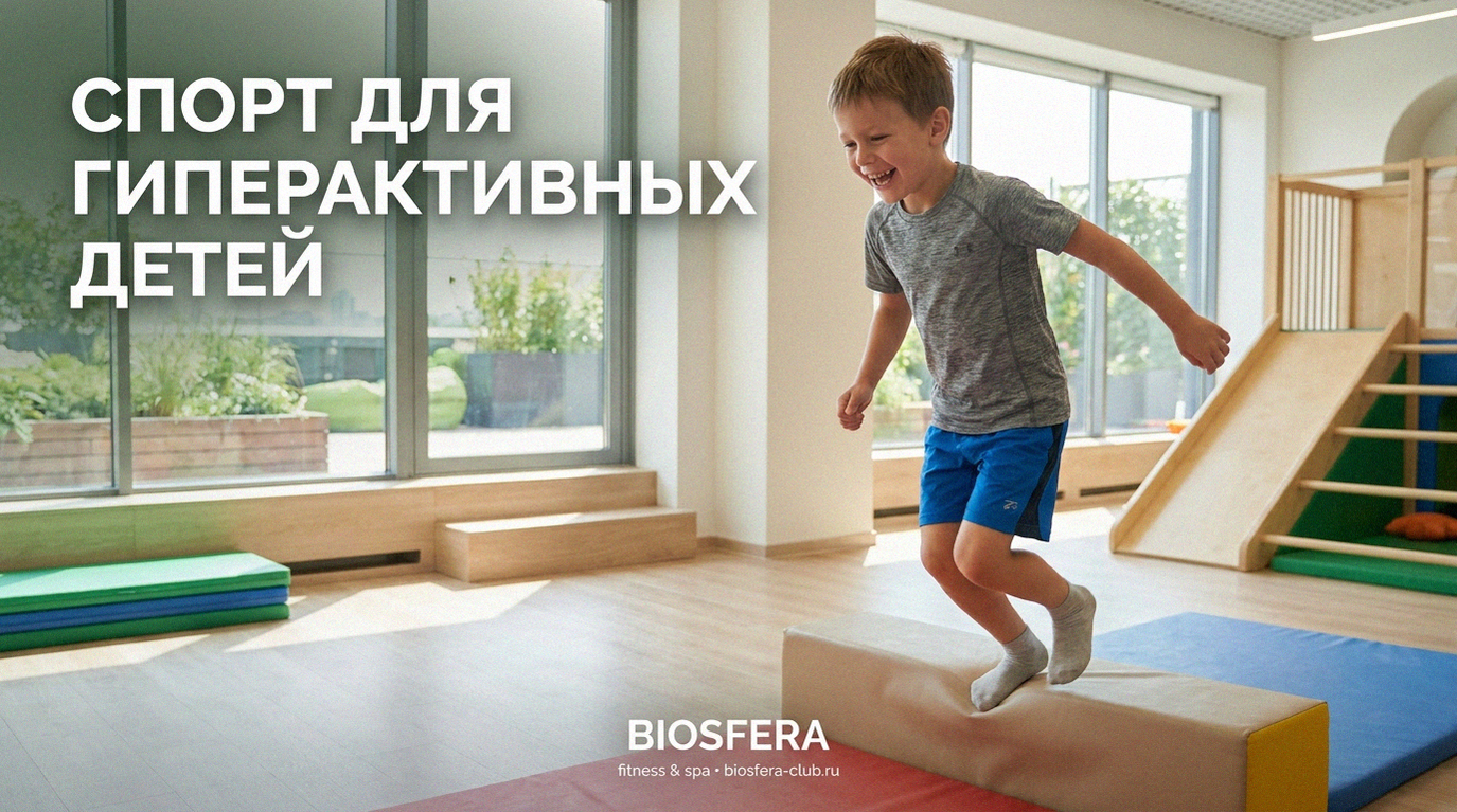 Спорт для детей: какой вид подойдёт гиперактивному ребёнку — велнес-клуб Biosfera