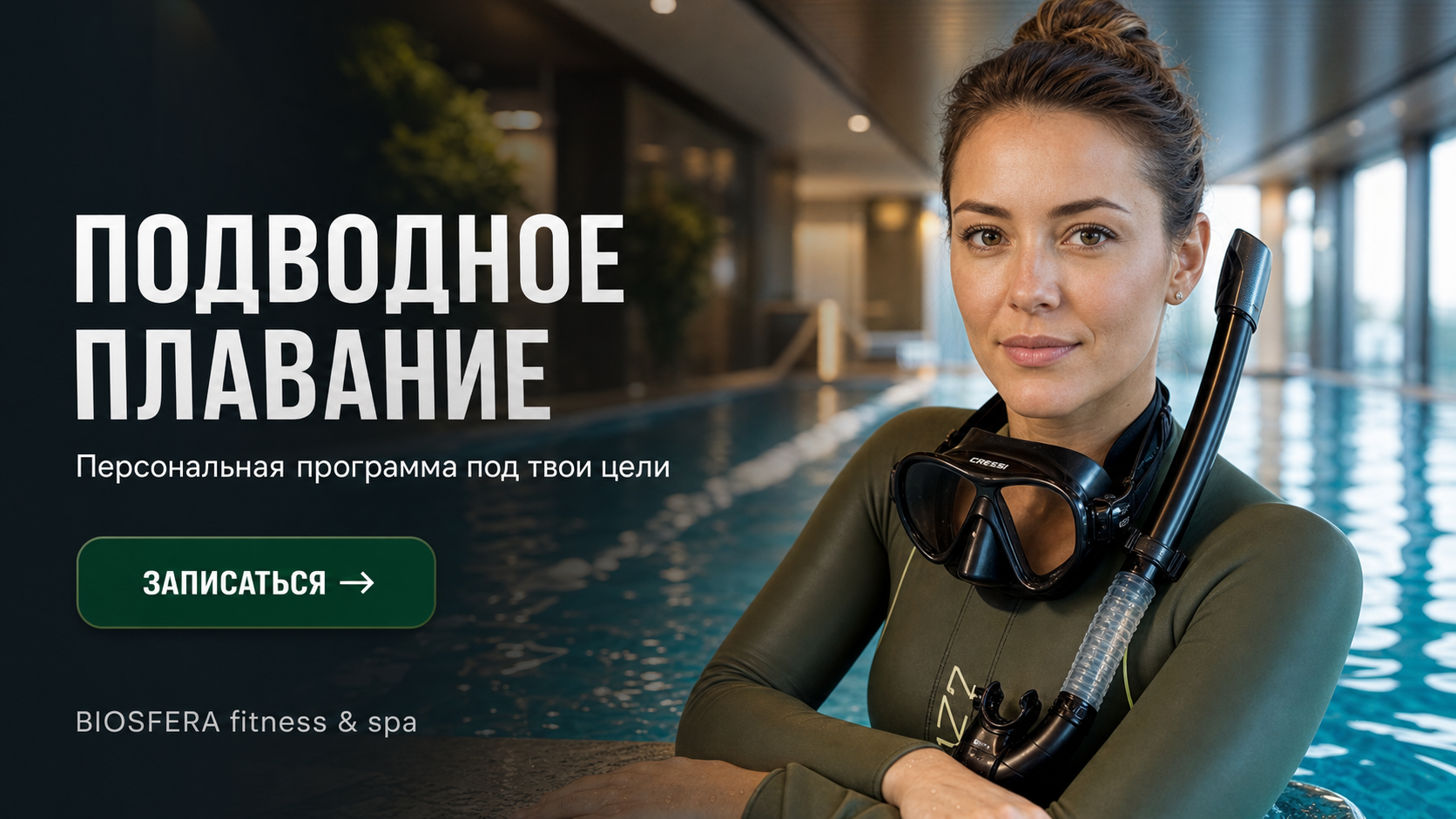Подводное плавание с маской: 5 шагов к уверенному нырку в бассейне — велнес-клуб BIOSFERA Москва